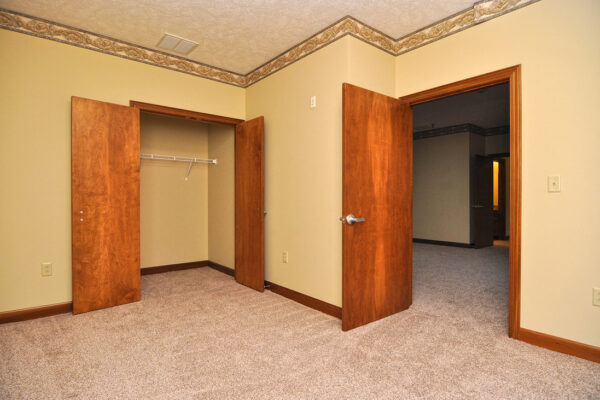 Resident Living Area With Closet